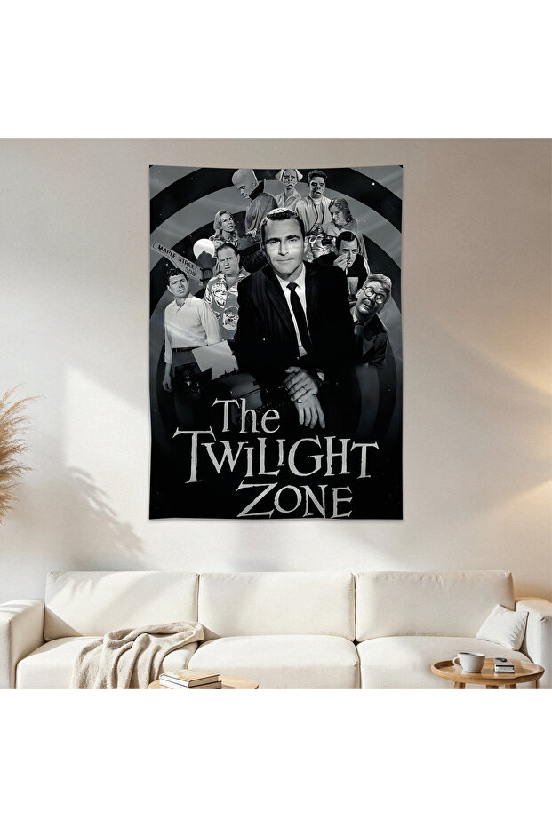 The Twilight Zone Wall Drape Wall Tapestry First Quality Satin Fabric Poster