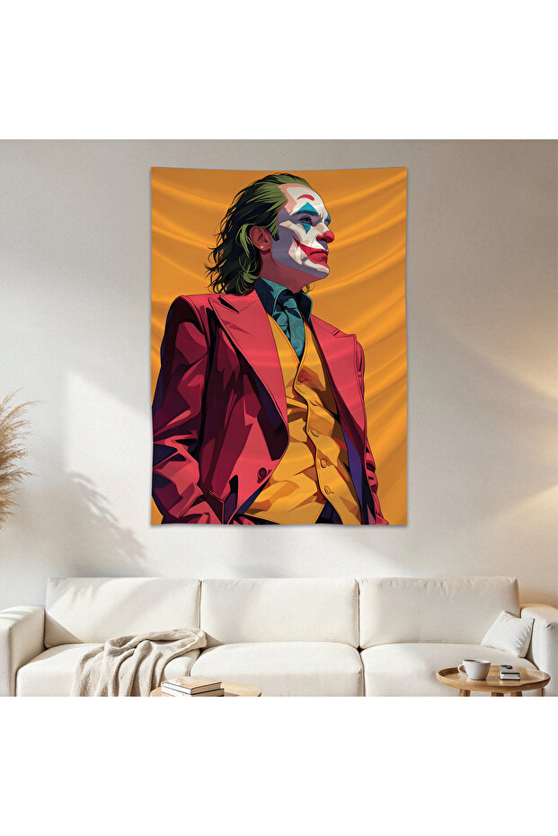 Joker Wall Covering Wall Carpet First Quality Satin Fabric Poster