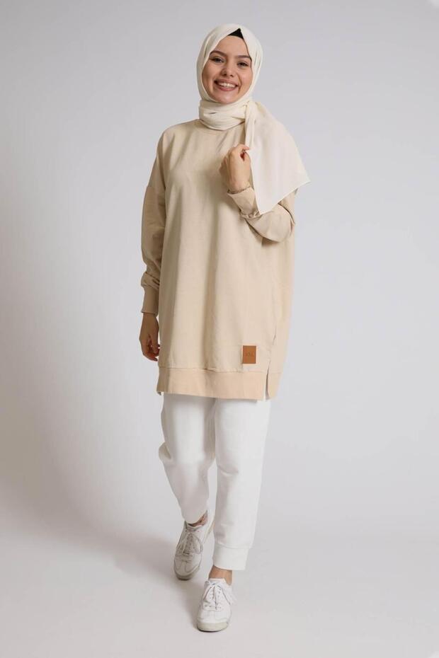 30644 Kadın Basıc Tunik - 1