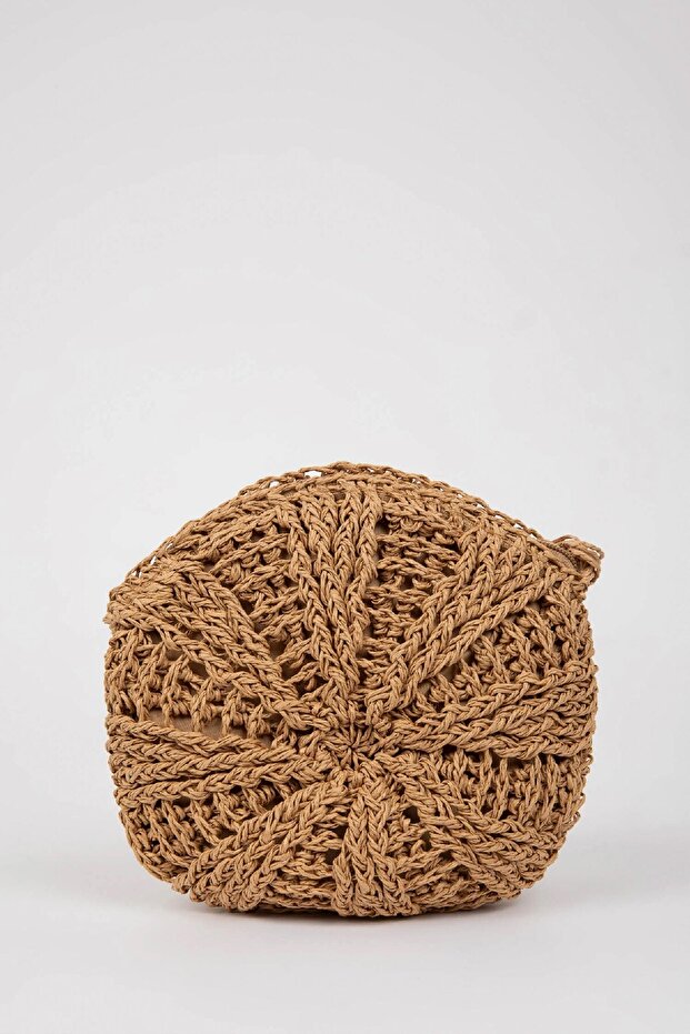 Hasır Çapraz Kol Çantası - 4