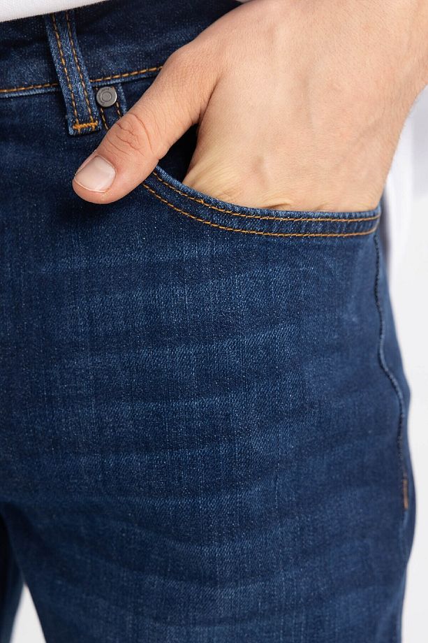 Sergio Regular Fit Normal Kalıp Normal Bel Boru Paça Jean Pantolon B0733ax24sp - 5