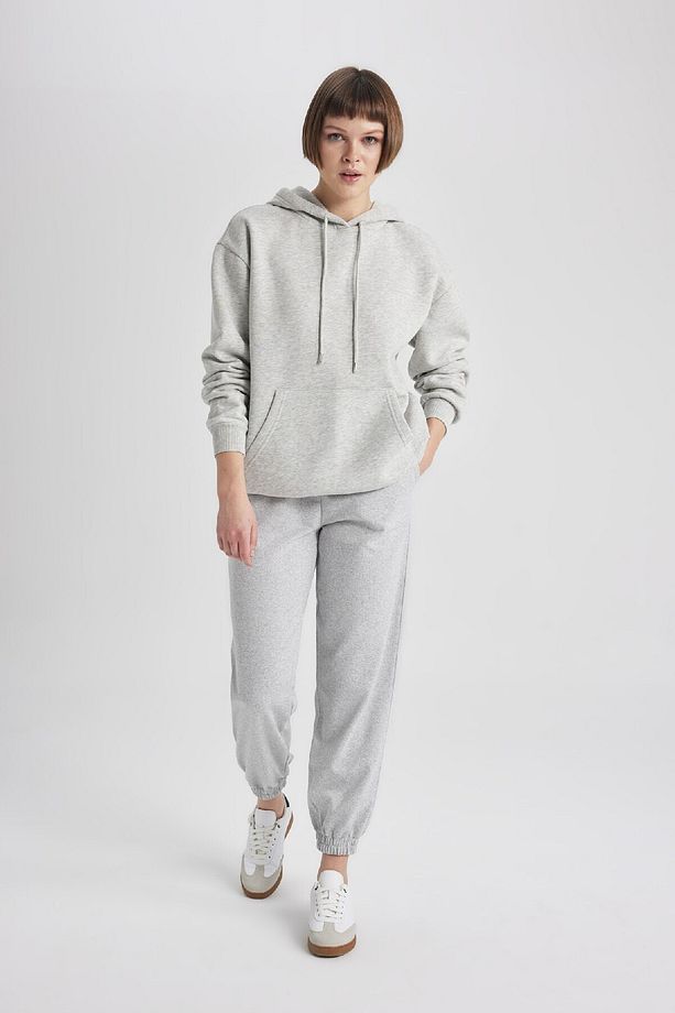 Standart Boy Beli Paçası Lastikli Basic Düz Jogger Eşofman Altı U3491az24sp - 3