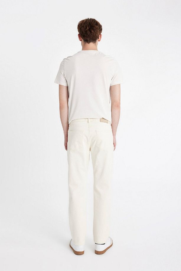Sergio Regular Fit Normal Kalıp Normal Bel Boru Paça Jean Pantolon D4460AX24HS - 7