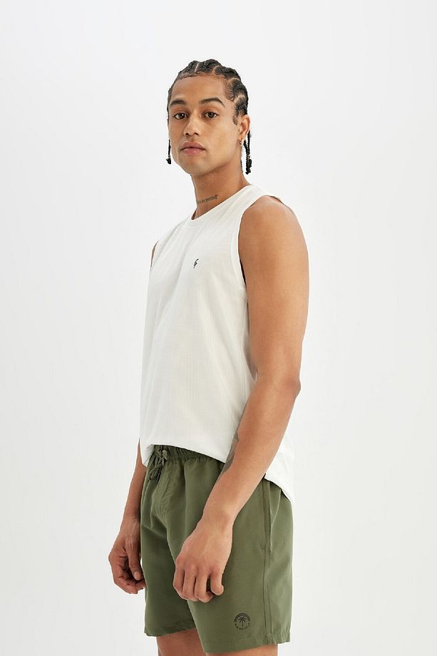 Regular Fit Kısa Boy Deniz Şortu D4073AX24HS - 3
