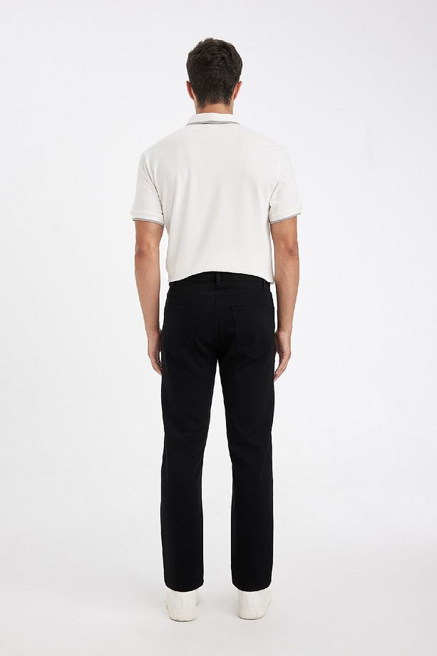 Regular Fit Normal Kesim Pantolon Düz Paça Cepli Basic Düz D1049ax24wn - 7