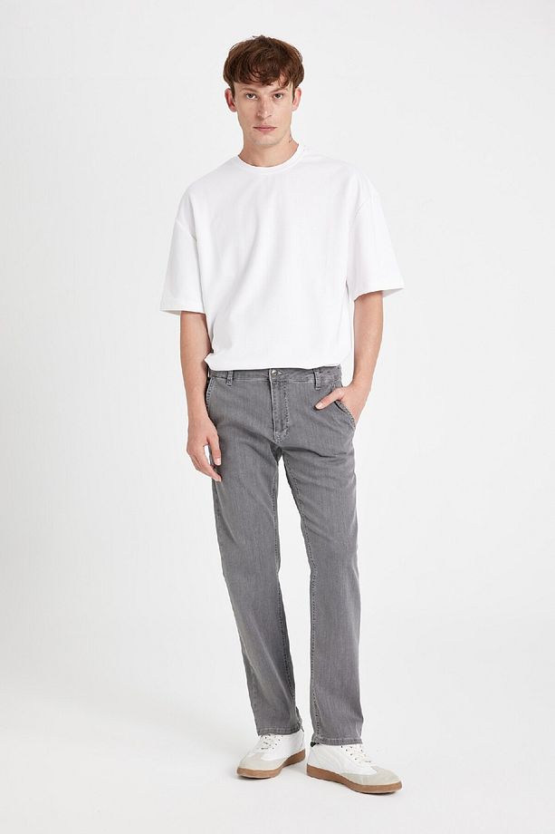 Sergio Regular Fit Normal Bel Düz Paça Jean Pantolon D2903AX24SM - 2