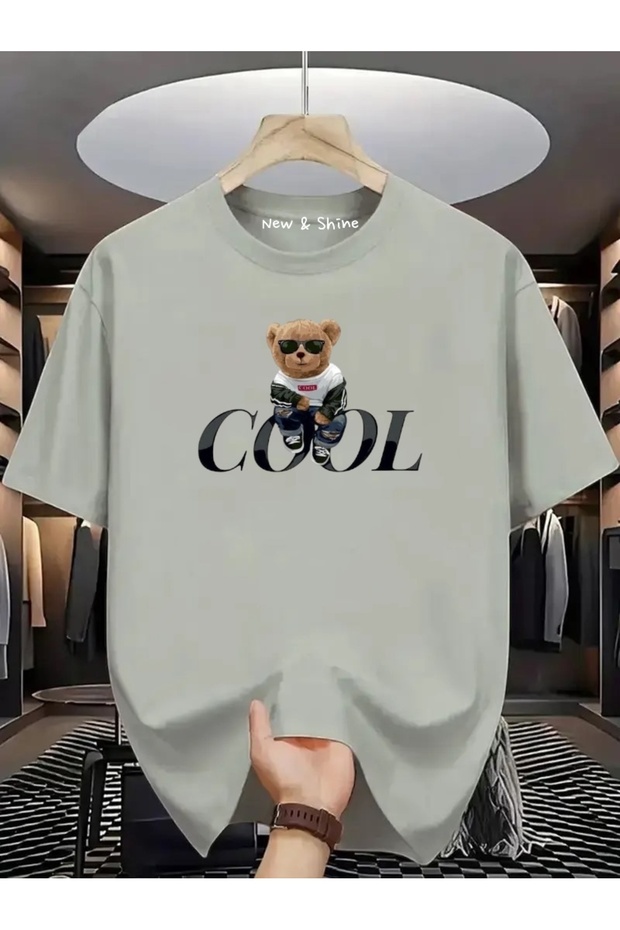 Cool Bear Printed Oversize T-Shirt