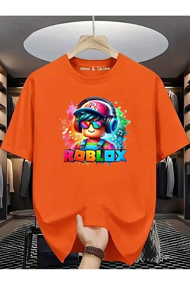 Roblox Printed Oversize T-Shirt