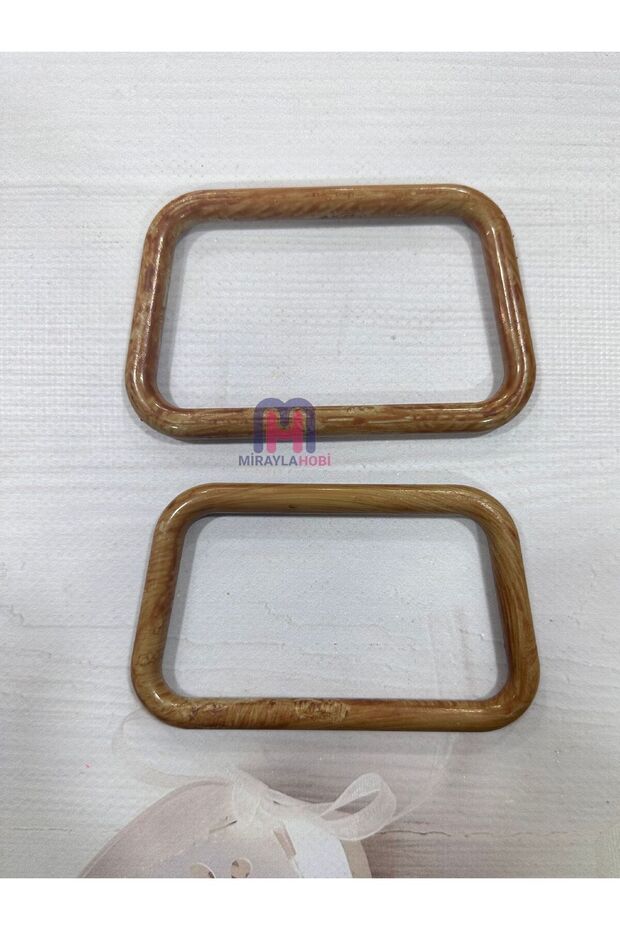 مقبض حقيبة بلاستيكية بمظهر الخيزران M12