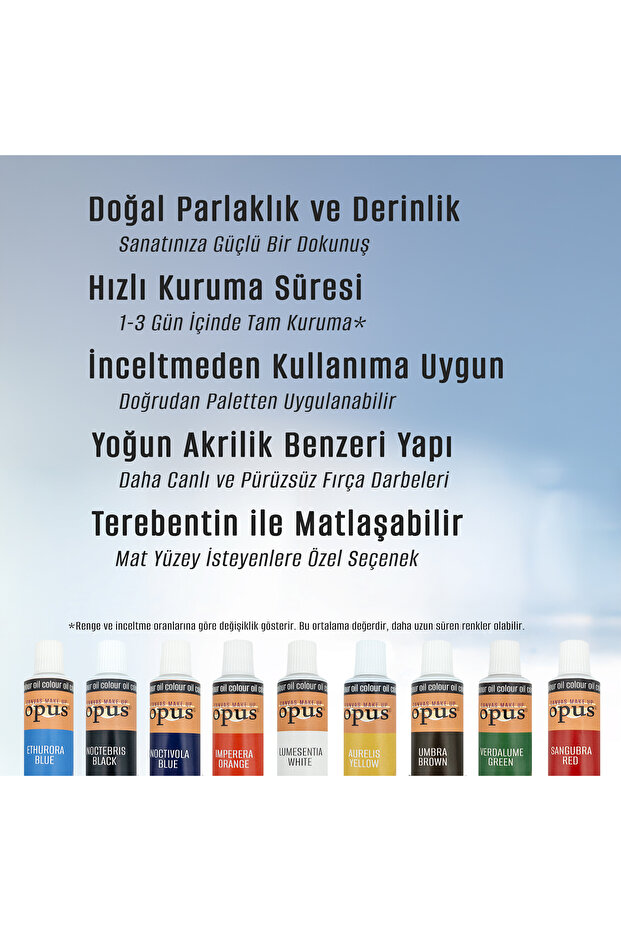 Yağlı Boya 40ml Güneş Sarısı Aurelis Yellow Pigmentora Oil Colour - 5