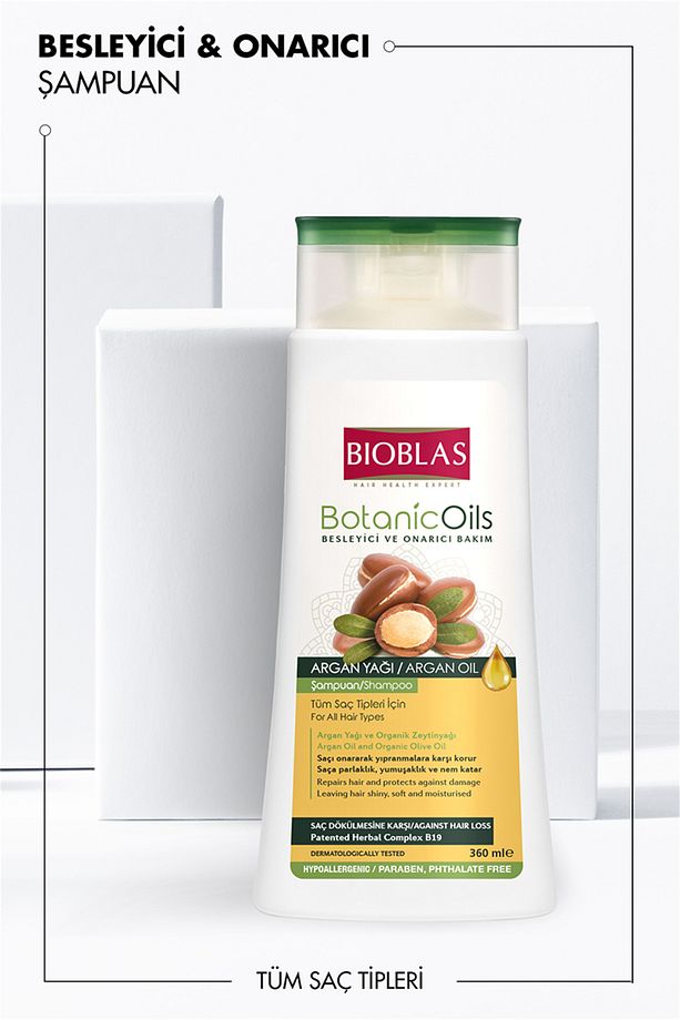 Botanic Oils Argan Yağı Şampuan 360 Mle 2'li - 4