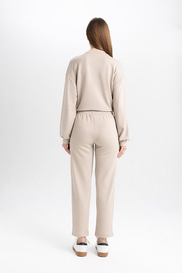 Regular Fit Rahat Kalıp Basic Düz Fitilli Çift Cepli Casual Pantolon B0044ax24au - 6