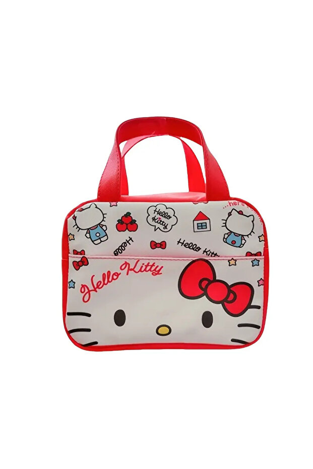 Lunch Box Insulated Hot Cold Preservation Character Figure Red White Hk06615