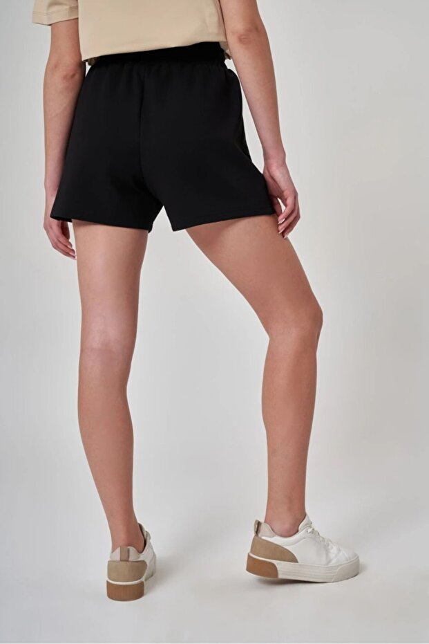 Kadın Siyah Şort 1523105 - 6