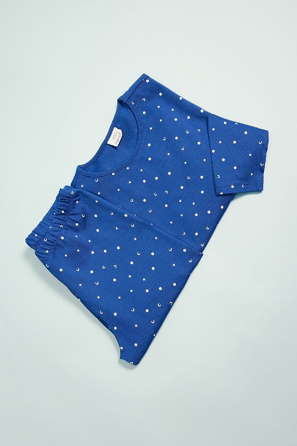 Kız Çocuk Pijama Takım Desenli Uzun Kollu Üst Beli Lastikli Uzun Alt D7746a824wn - 6