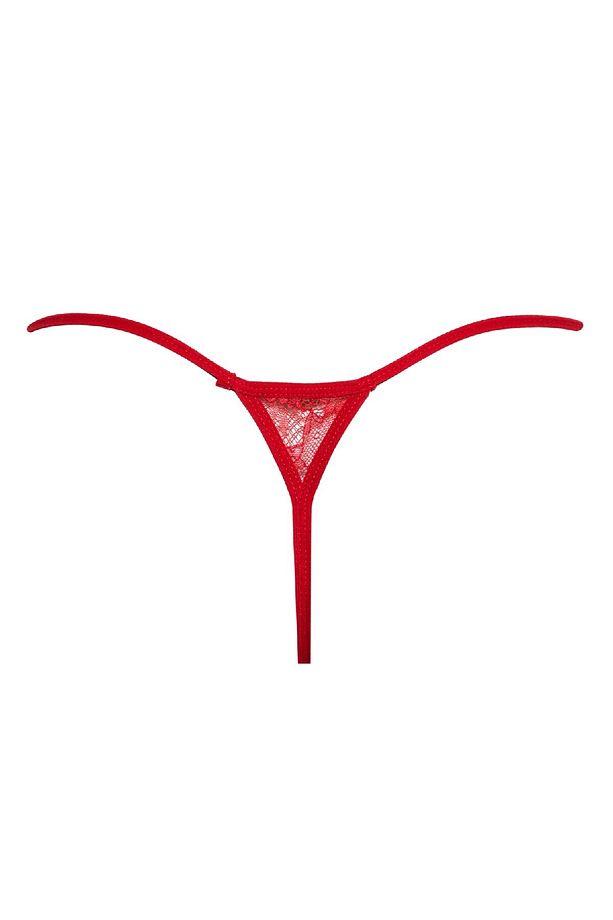 Fall In Love Kırmızı Dantel String Slip Külot B4834ax24wn - 2