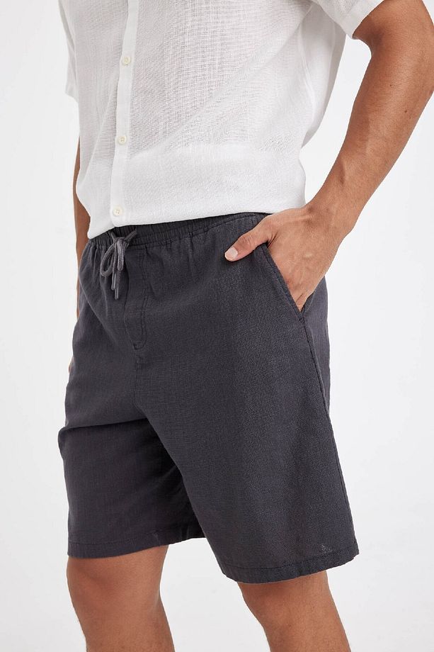 Relax Fit Pamuklu Bermuda Şort D7916ax24sm - 6