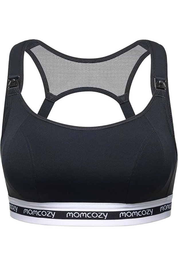 Breastfeeding Sports Bra Fb011, Wireless, Push up for Low Impact Sports