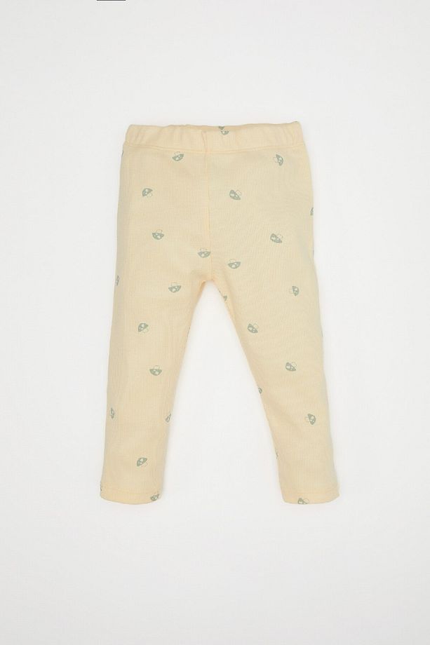 Kız Bebek Pijama Takımı Desenli Uzun Kollu Fitilli Kaşkorse Üst Beli Lastikli Uzun Alt D8294a5ns - 2