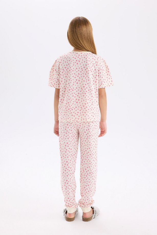 Kız Çocuk Regular Fit 2'li Pijama Takımı D8197a8ns - 5