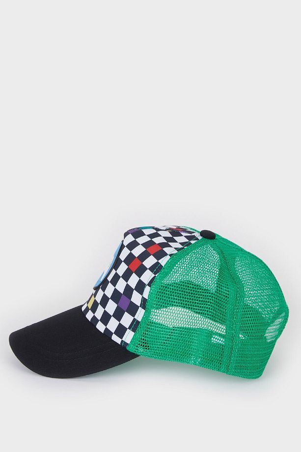 Erkek Çocuk Desenli Dokuma Cap Şapka Z3682A625SM - 3