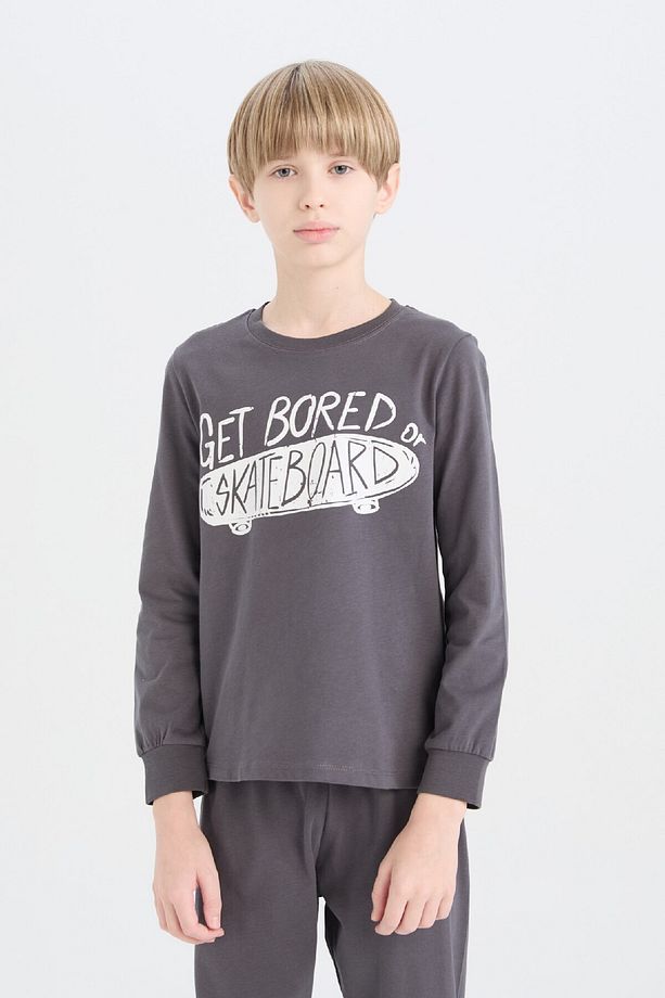 Erkek Çocuk Regular Fit 2'li Pijama Takımı D8777a8ns - 3