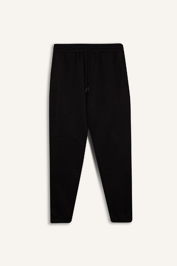 Regular Fit Ince Eşofman Altı Fermuar Cepli Beli Bağcıklı Lastikli Paça B3657ax25sp - 8