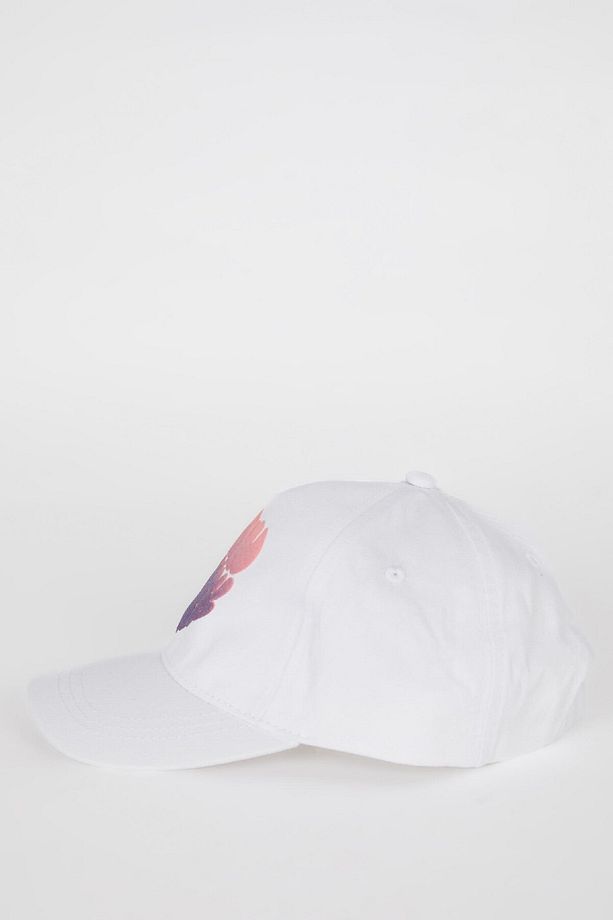 Kız Çocuk Baskılı Pamuklu Cap Şapka D8430A825SM - 5