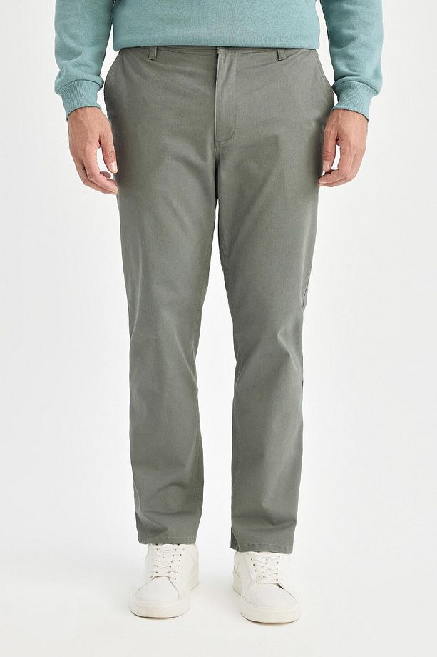 Regular Fit Normal Kesim Yazlık Düz Paça Chino Kanvas Pantolon D7349ax25sp - 6