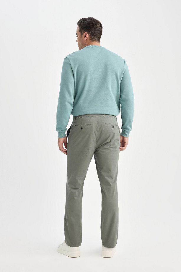 Regular Fit Normal Kesim Yazlık Düz Paça Chino Kanvas Pantolon D7349ax25sp - 8