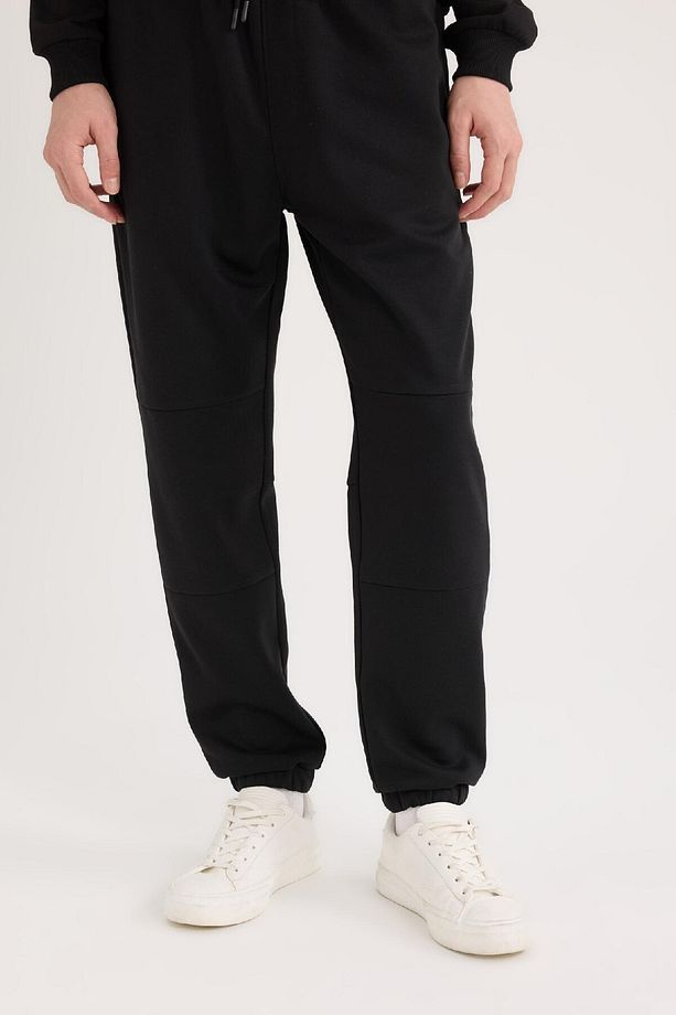 Regular Fit Ince Eşofman Altı Fermuar Cepli Beli Bağcıklı Lastikli Paça B3657ax25sp - 1