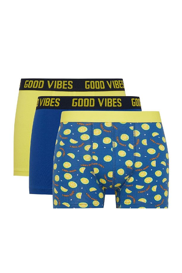 Regular Fit Desenli 3'lü Boxer C3284ax24wn - 1
