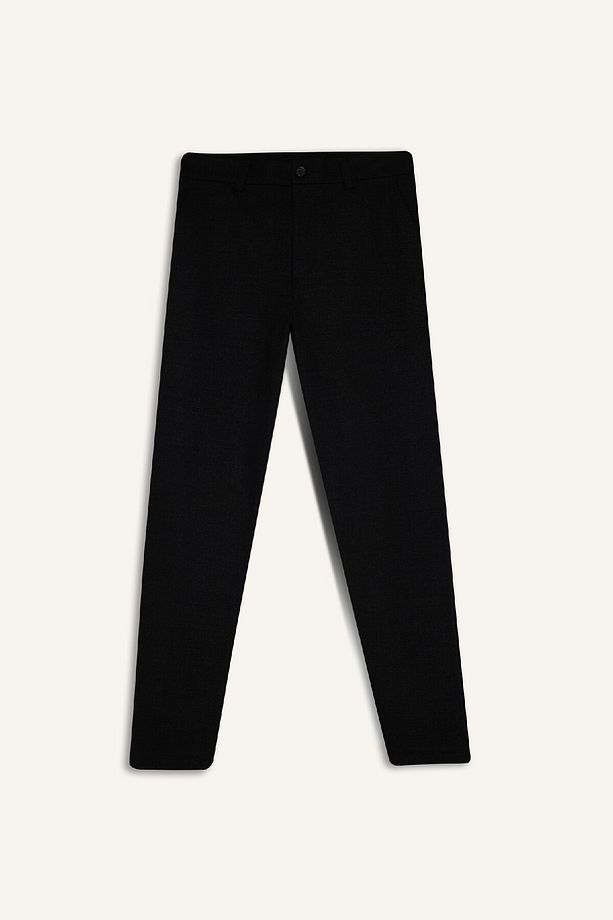 Tailored Regular Fit Normal Kesim Kumaş Pantolon Basic Düz Cepli D9083ax24wn - 7