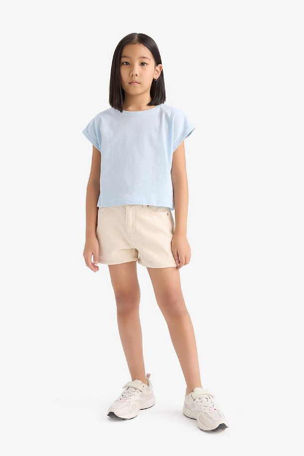 Kız Çocuk Gabardin Şort D7108A825SM - 1