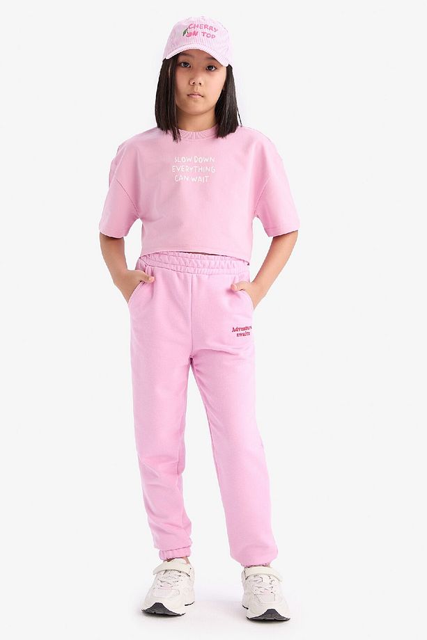 Kız Çocuk Jogger Pantolon D9689A825SP - 4