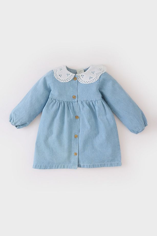 Kız Bebek Uzun Kollu Elbise E0439a525sp - 1