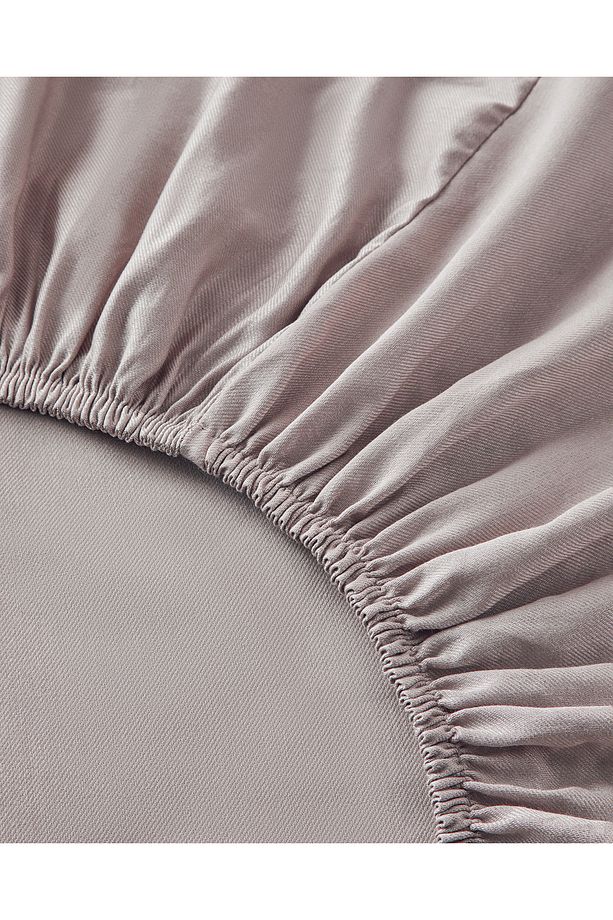 Crystal İpeksi Twill Tek Kişilik Nevresim Takımı 160x220 cm Gül Kurusu - 6