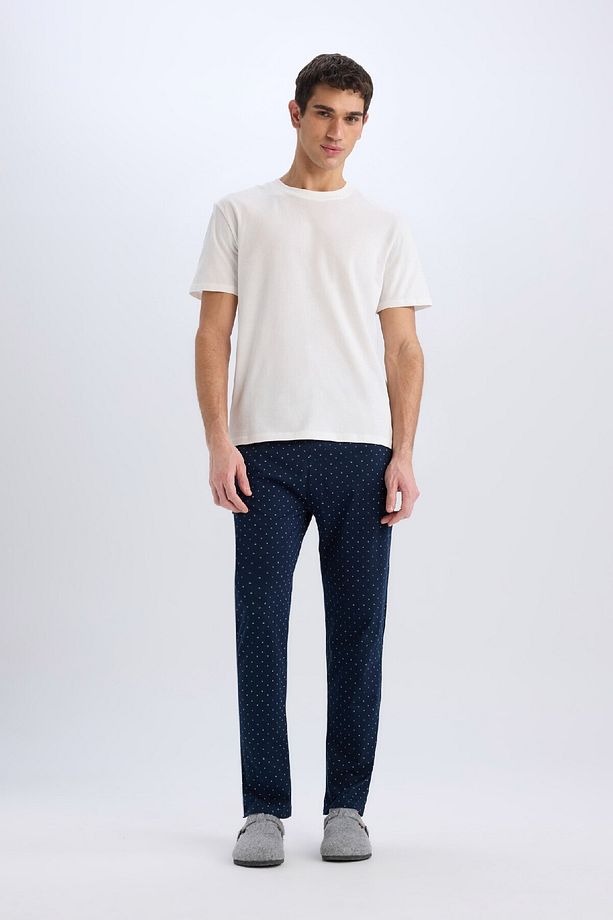 Regular Fit Baskılı Cepli Pijama Altı E0511AX25SP - 3
