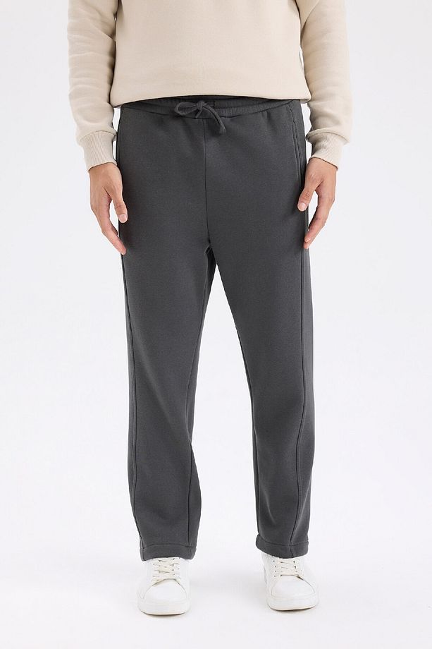 Regular Fit Eşofman Altı Beli Lastikli Basic Düz Cepli Düz Paça D9707ax24au - 4