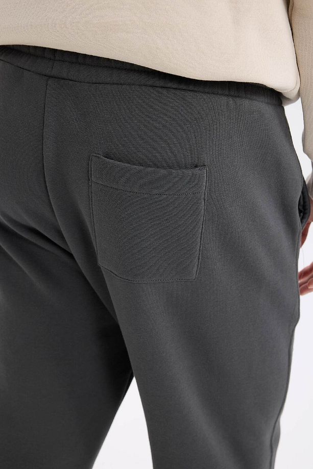 Regular Fit Eşofman Altı Beli Lastikli Basic Düz Cepli Düz Paça D9707ax24au - 6