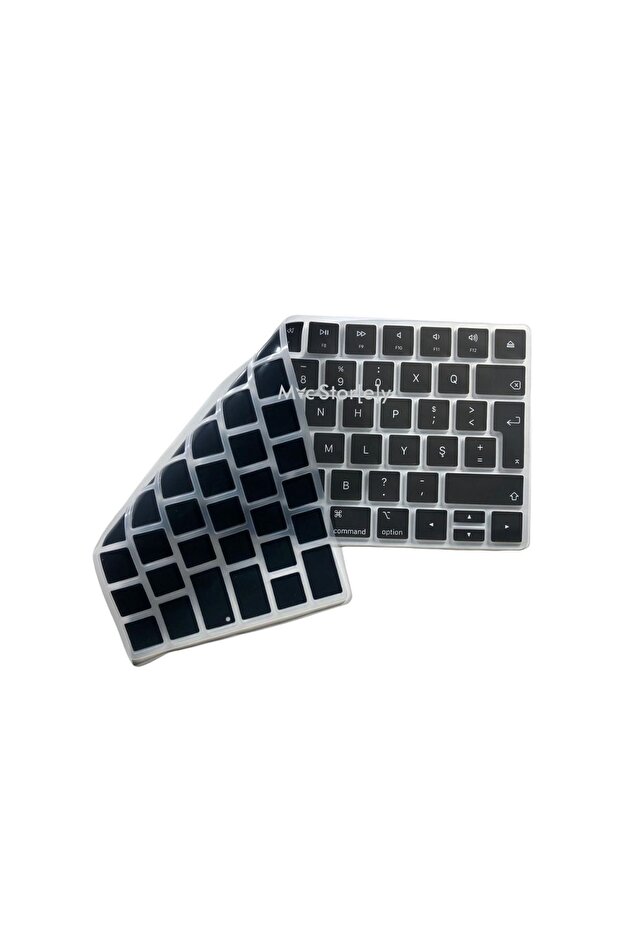 F Klavye Apple Magic Keyboard-2 A1644 Ile Uyumlu Klavye Koruyucu Daktilo Tipi - 6