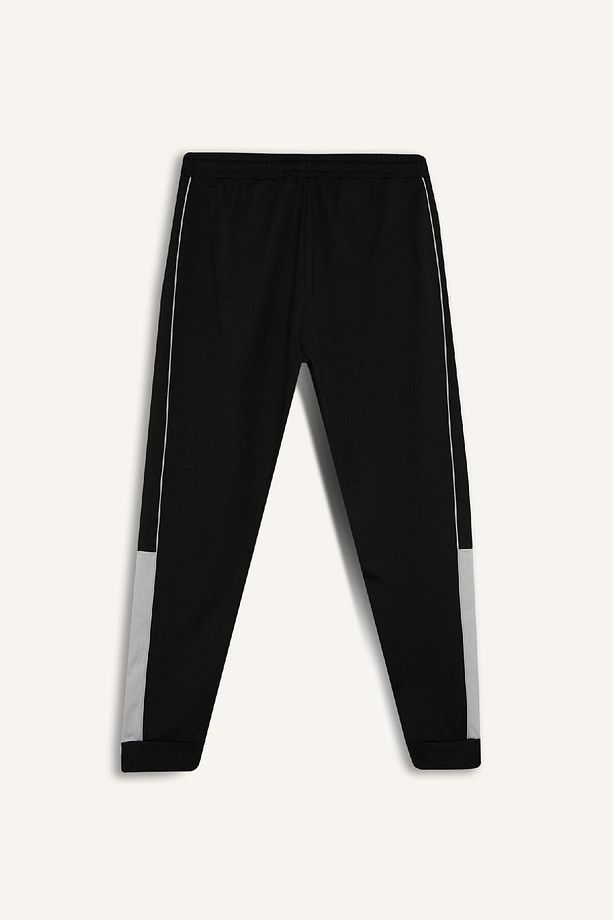 DeFactoFit Standart Fit Jogger Eşofman Altı Skuba Dalgıç Kumaş Sporcu Beli Lastikli B4537AX25SP - 6