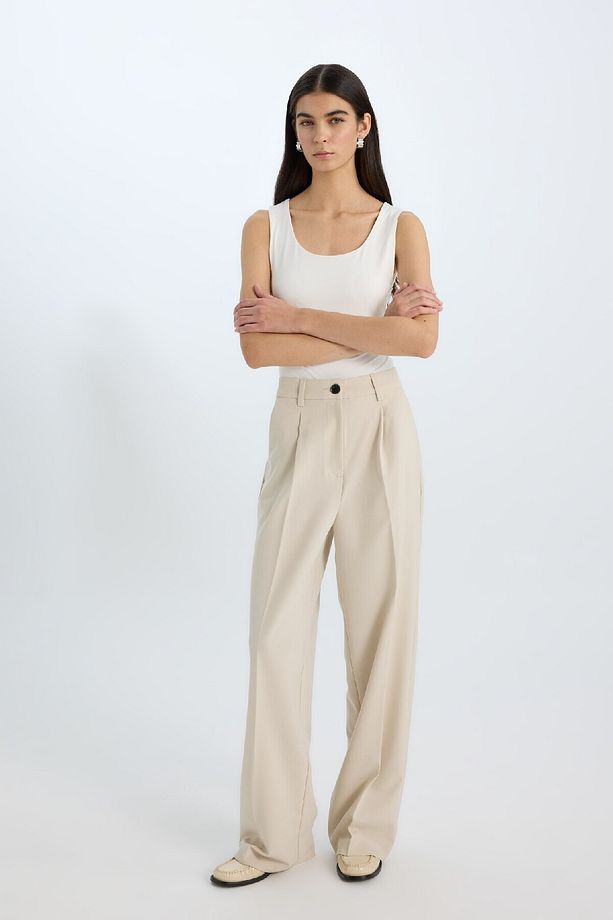 Slim Fit Dar Kesim Basic Düz Yuvarlak Yaka Atlet C2622ax25sp - 2