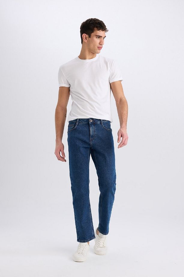 Sergio Regular Fit Normal Kalıp Normal Bel Boru Paça Jean Pantolon D9829ax25sp - 2