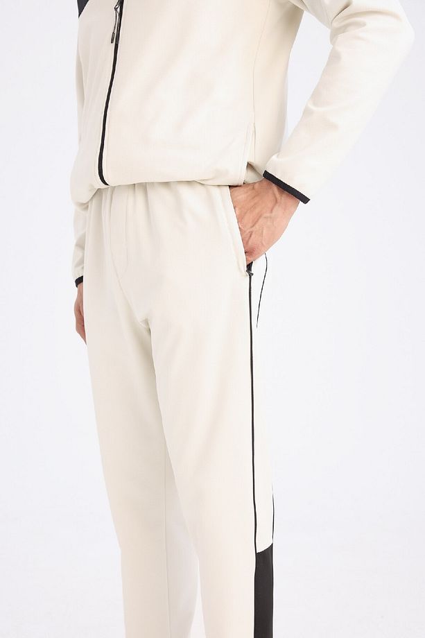DeFactoFit Standart Fit Jogger Eşofman Altı Skuba Dalgıç Kumaş Sporcu Beli Lastikli B4537AX25SP - 6
