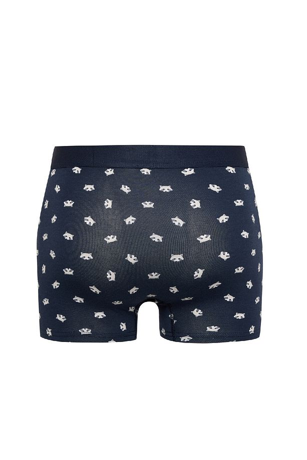 Regular Fit Hayvan Baskılı 3'lü Boxer E0047ax24cw - 3