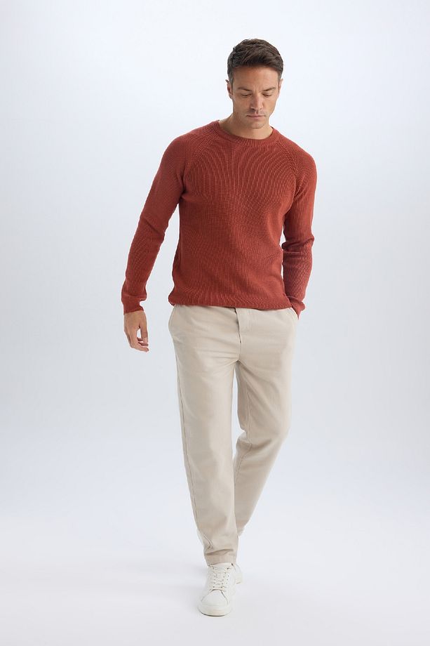 %100 Pamuk Regular Fit Normal Kesim Yazlık Jogger Pantolon D1045ax25sp - 2