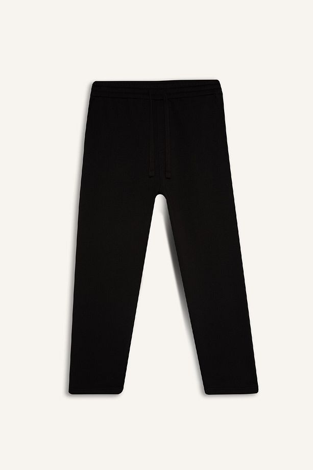 Regular Fit Eşofman Altı Içi Polarlı Basic Düz Cepli Beli Bağcıklı Düz Paça D7836ax25sp - 1