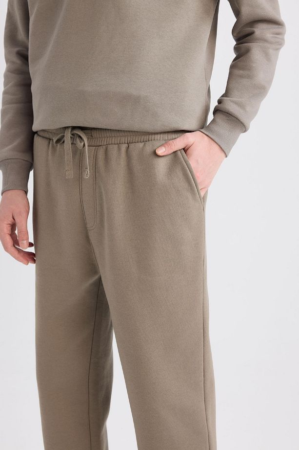 Regular Fit Eşofman Altı Içi Polarlı Basic Düz Cepli Beli Bağcıklı Düz Paça D7836ax25sp - 7