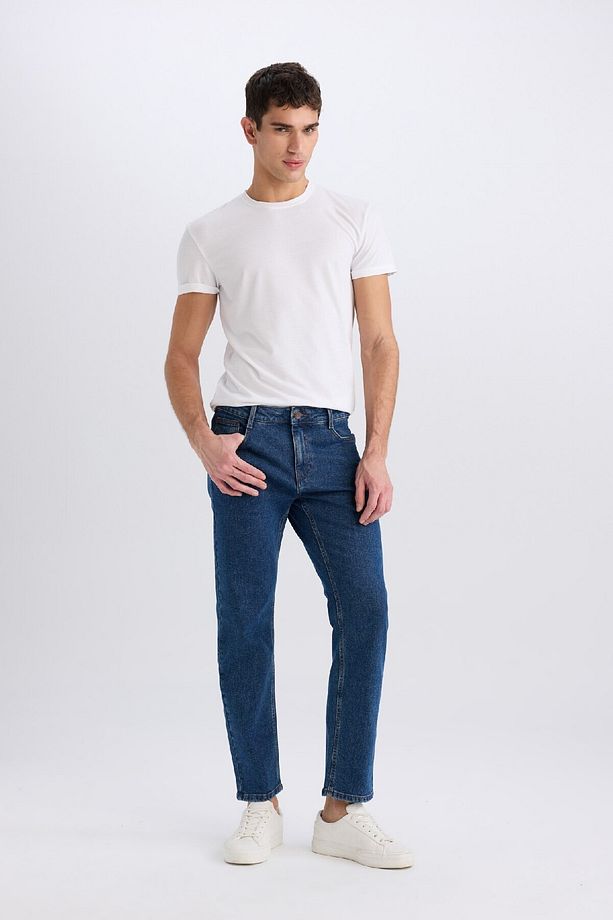 Sergio Regular Fit Normal Kalıp Normal Bel Boru Paça Jean Pantolon D9829ax25sp - 4